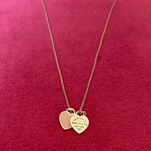 Tiffany’s Mini Double Pendant Necklace